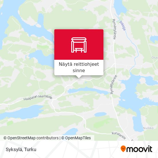 Syksylä kartta