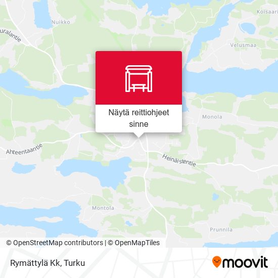 Rymättylä Kk kartta
