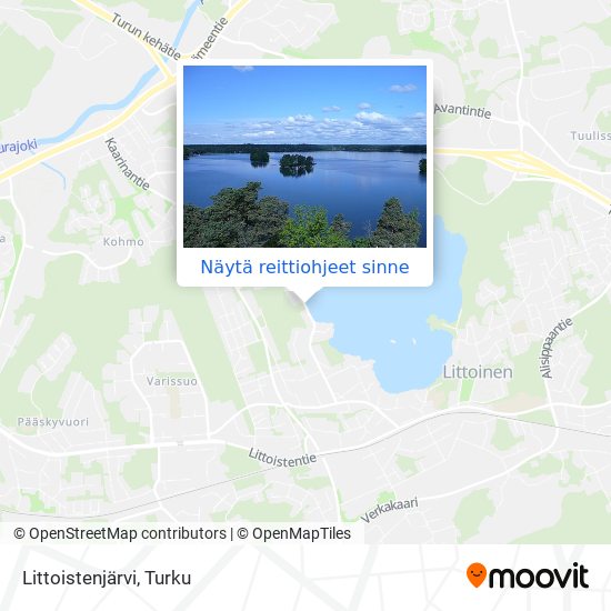 Littoistenjärvi kartta