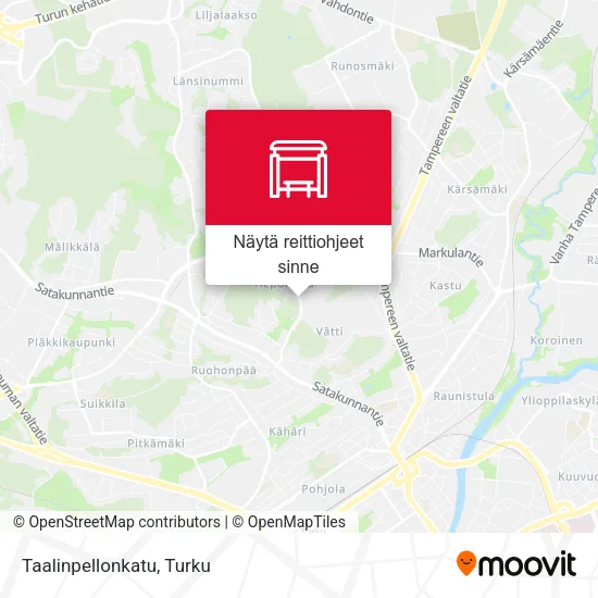 Taalinpellonkatu kartta