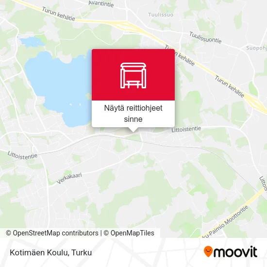 Kotimäen Koulu kartta