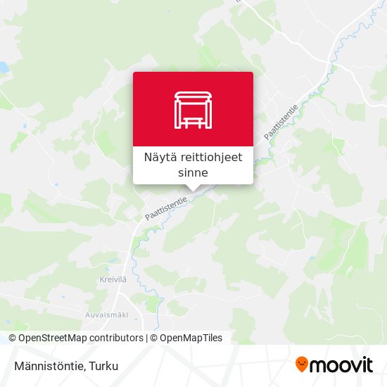 Männistöntie kartta