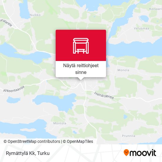 Rymättylä Kk kartta