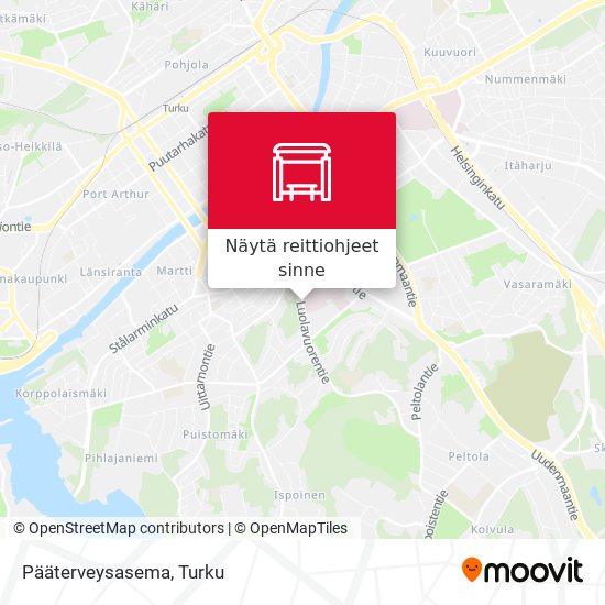 Pääterveysasema kartta