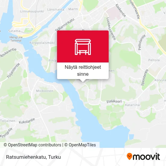 Ratsumiehenkatu kartta