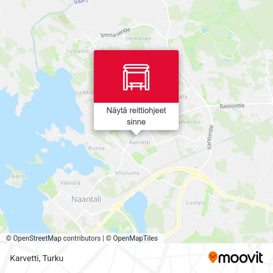 Karvetti kartta