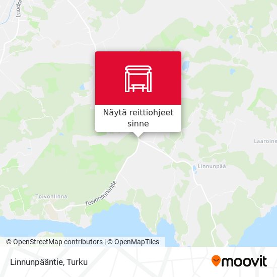 Linnunpääntie kartta