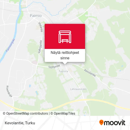 Kevolantie kartta