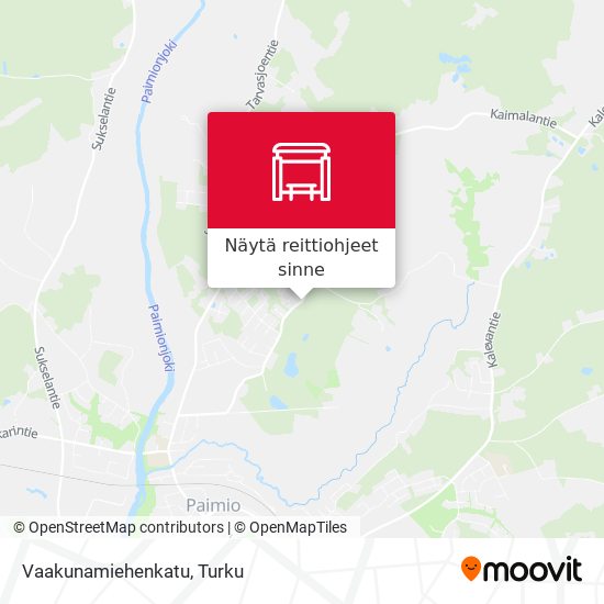 Vaakunamiehenkatu kartta