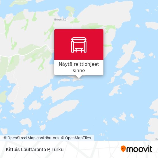 Kittuis Lauttaranta P kartta