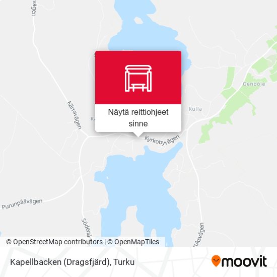 Kapellbacken (Dragsfjärd) kartta