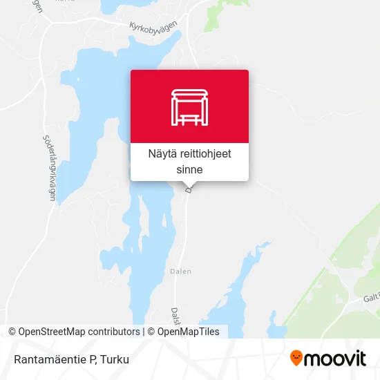 Rantamäentie P kartta