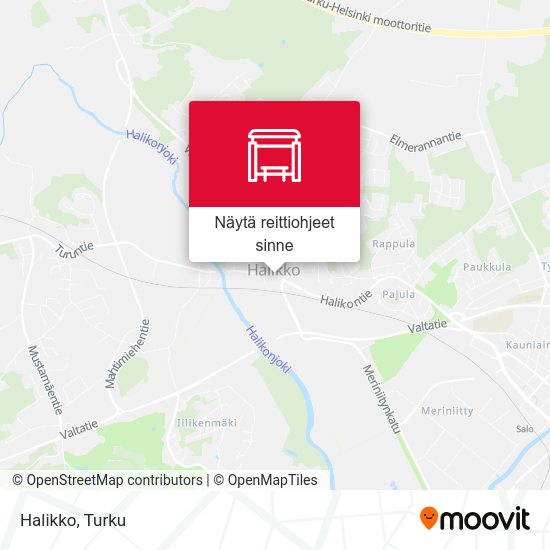 Halikko kartta