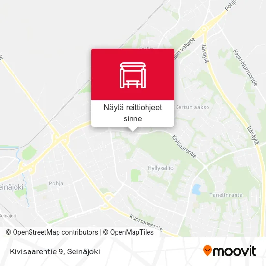 Kivisaarentie 9 kartta