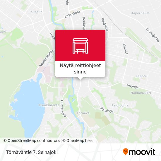 Törnäväntie 7 kartta
