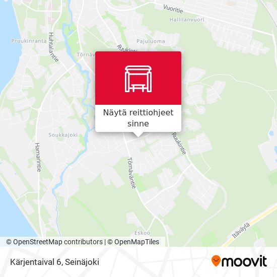 Kärjentaival 6 kartta