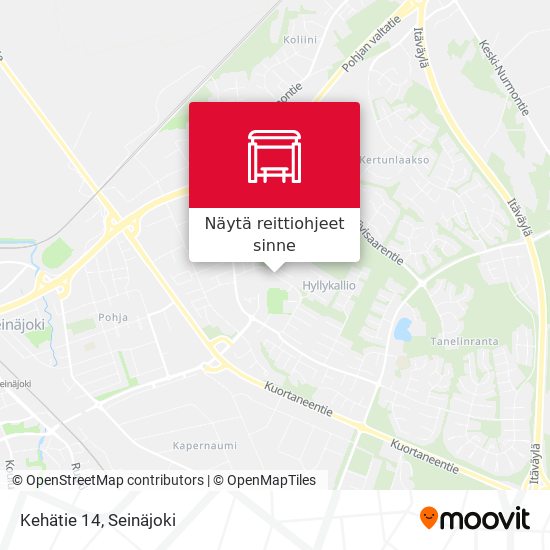 Kehätie 14 kartta