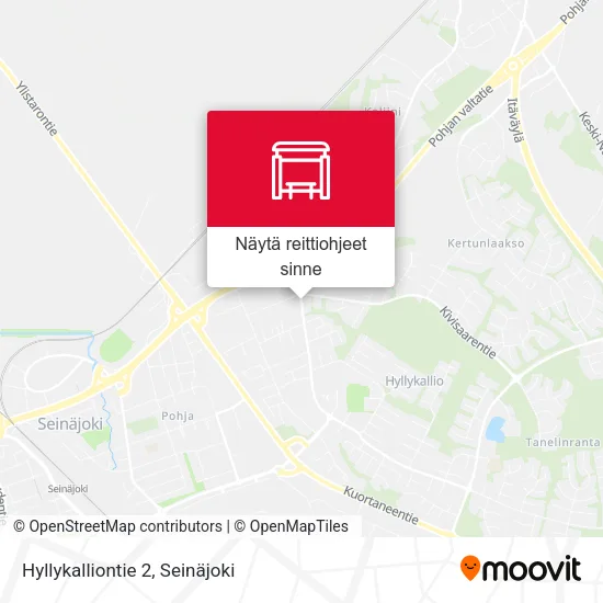 Hyllykalliontie 2 kartta