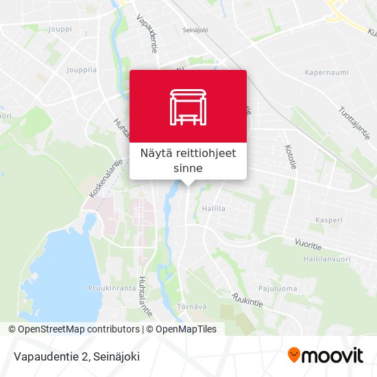 Vapaudentie 2 kartta