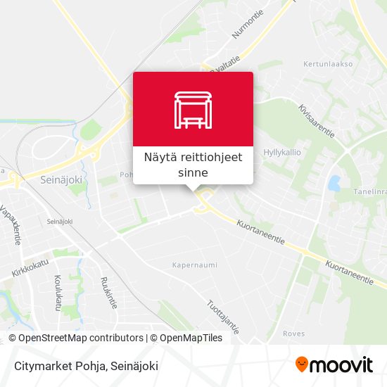 Citymarket Pohja kartta