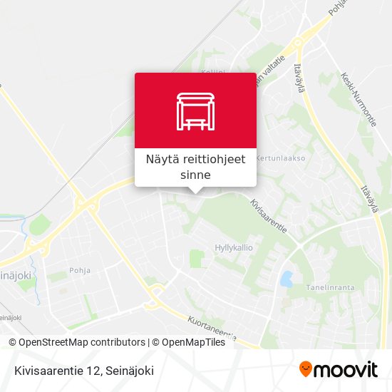 Kivisaarentie 12 kartta
