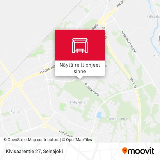 Kivisaarentie 27 kartta