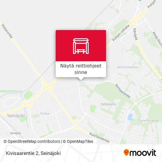 Kivisaarentie 2 kartta