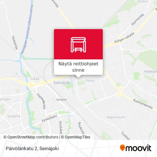 Päivölänkatu 2 kartta