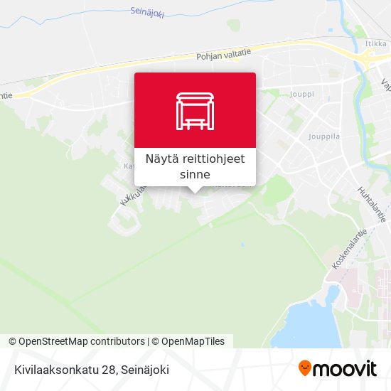 Kivilaaksonkatu 28 kartta