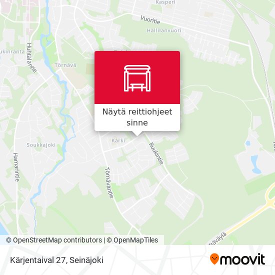 Kärjentaival 27 kartta