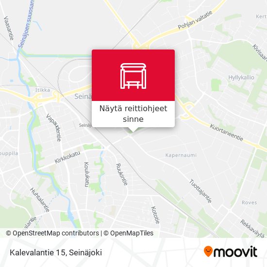 Kalevalantie 15 kartta