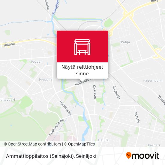 Ammattioppilaitos (Seinäjoki) kartta