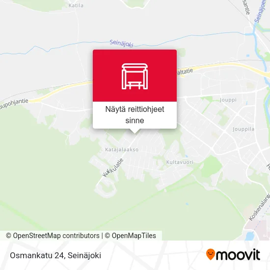 Osmankatu 24 kartta