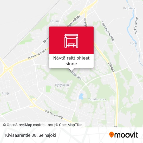 Kivisaarentie 38 kartta