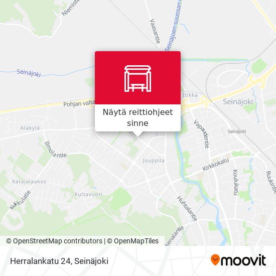 Herralankatu 24 kartta