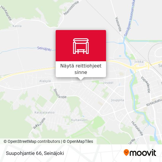 Suupohjantie 66 kartta