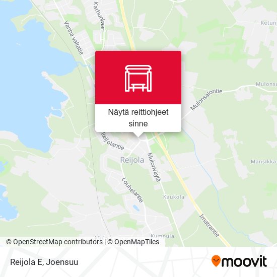 Kuinka päästä kohteeseen Reijola E paikassa Joensuu kulkuvälineellä Bussi?