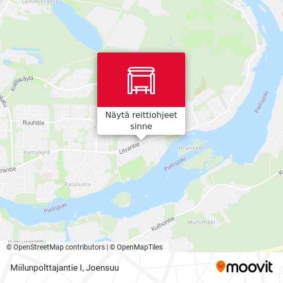 Miilunpolttajantie I kartta
