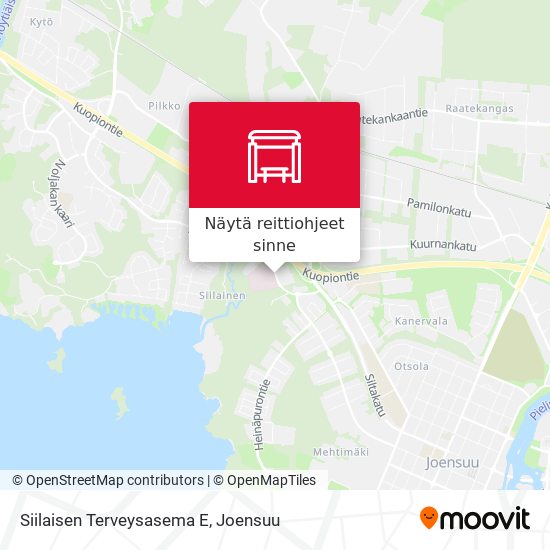 Siilaisen Terveysasema E kartta