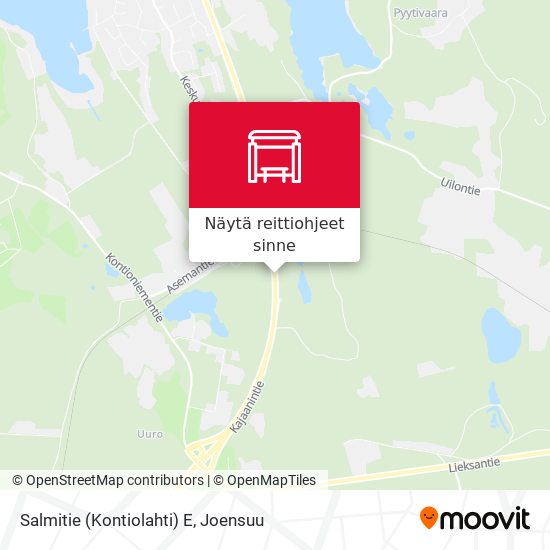 Salmitie (Kontiolahti) E kartta