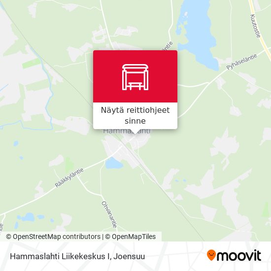 Hammaslahti Liikekeskus I kartta