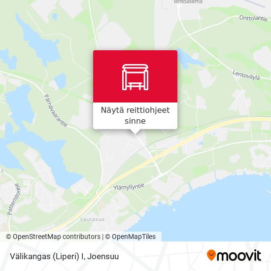 Välikangas (Liperi) I kartta
