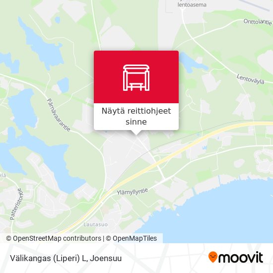 Välikangas (Liperi) L kartta