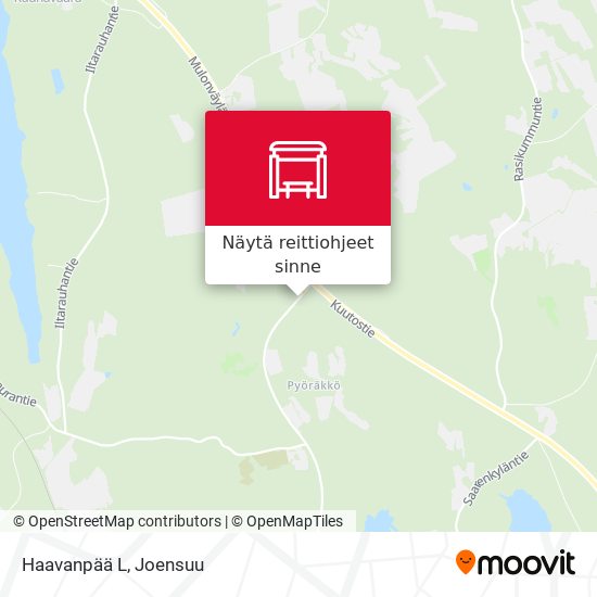 Haavanpää L kartta