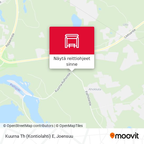 Kuurna Th (Kontiolahti) E kartta