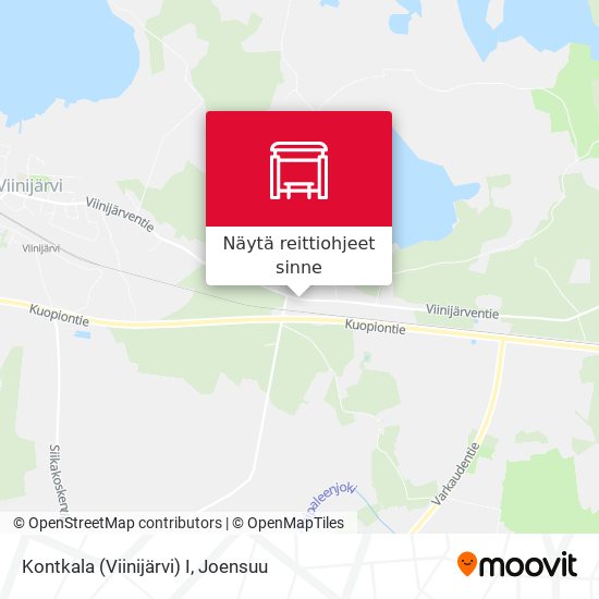 Kontkala (Viinijärvi) I kartta