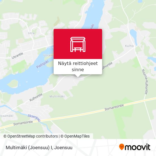 Multimäki (Joensuu) I kartta
