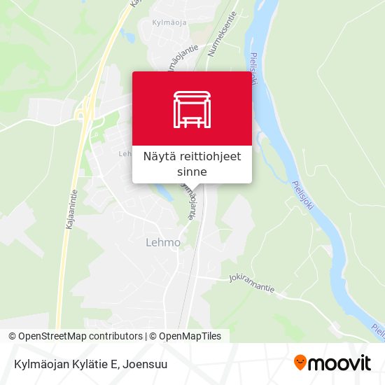 Kylmäojan Kylätie E kartta