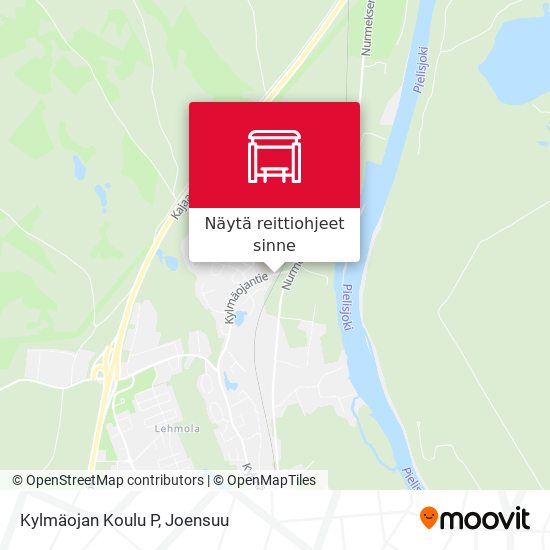 Kylmäojan Koulu P kartta