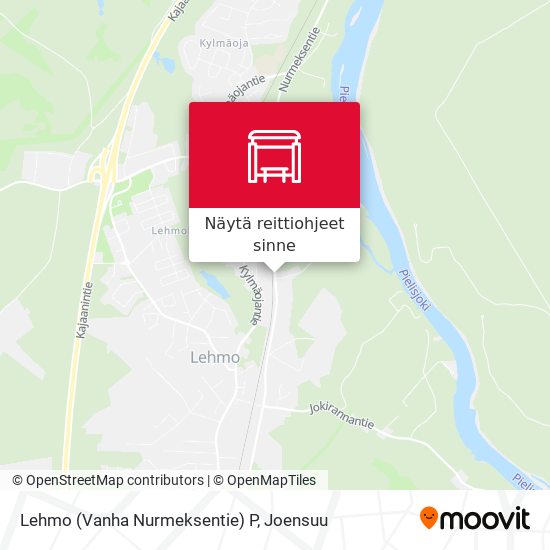 Lehmo (Vanha Nurmeksentie) P kartta